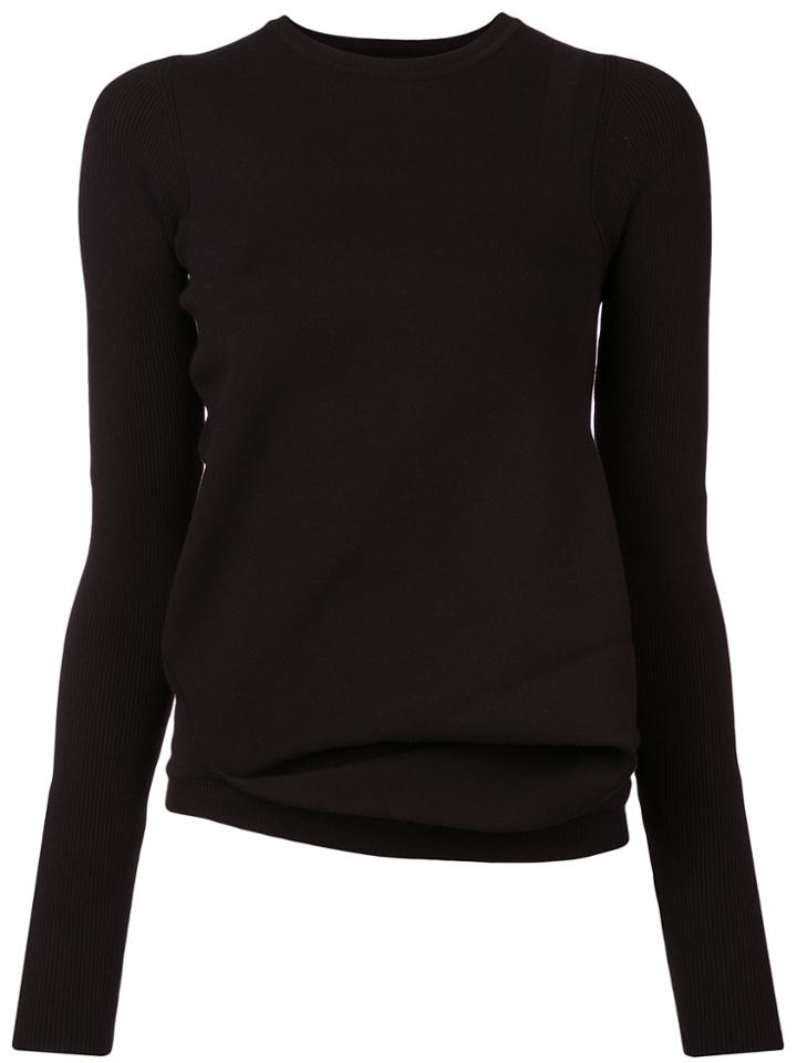 Rick Owens Ripple Jumper - Black