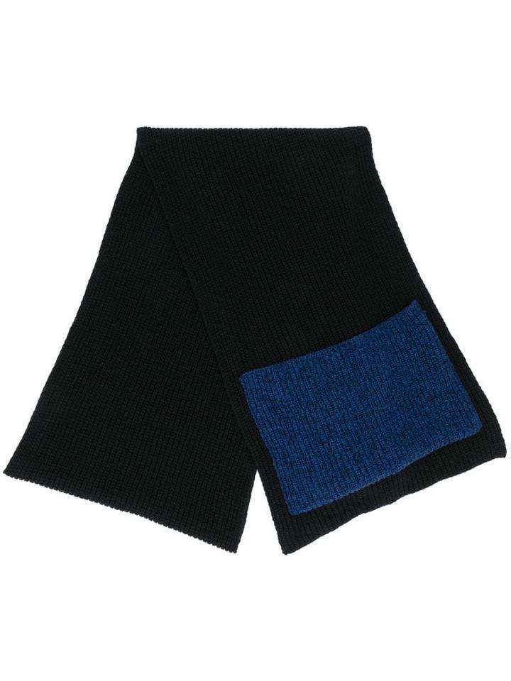 Ssheena Colour-block Scarf - Black
