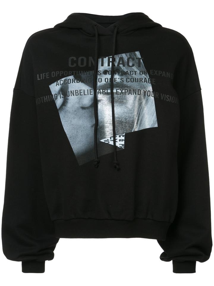 Juun.j Contract Hoodie - Black