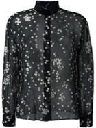 Emanuel Ungaro Dotted Shirt, Women's, Size: 40, Black, Polyester/silk