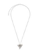 Saint Laurent Charm Necklace - Silver
