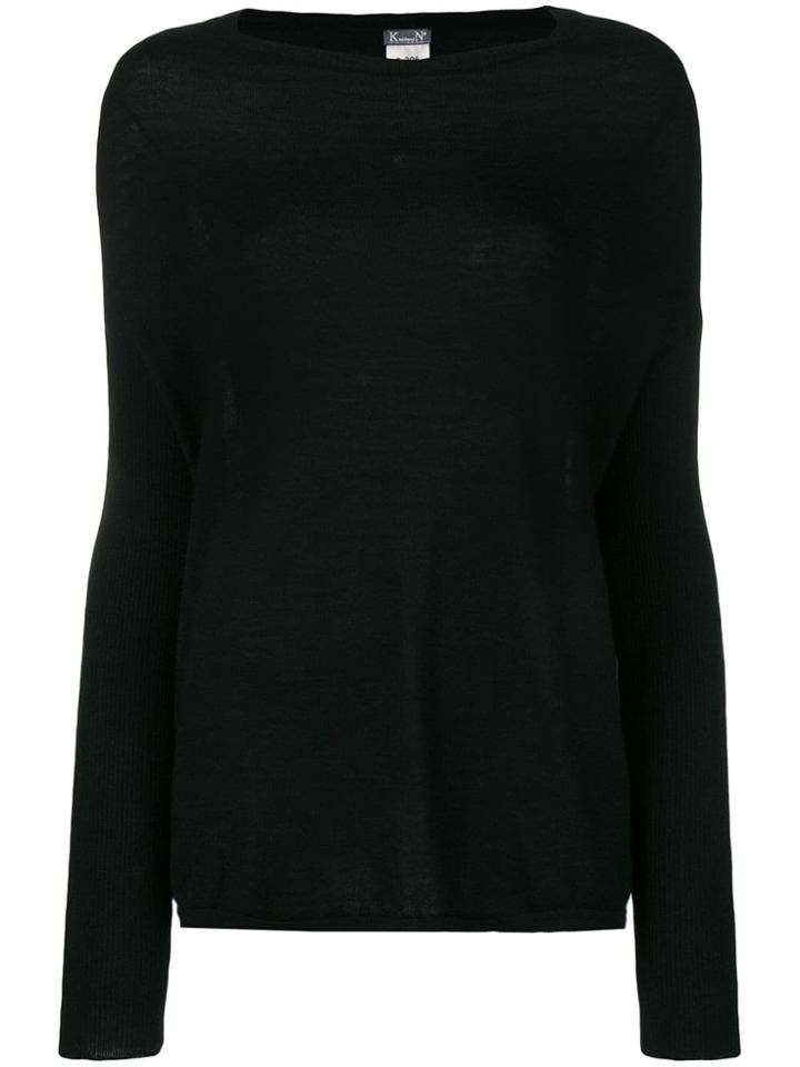Kristensen Du Nord Cashmere Sweater - Black