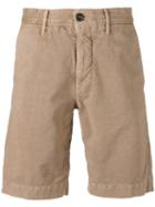 Incotex - Flap Pocket Shorts - Men - Cotton/spandex/elastane - 31, Nude/neutrals, Cotton/spandex/elastane