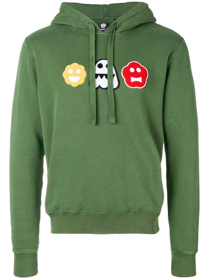 Aspesi Jee Felp. Hoodie Kinki - Green