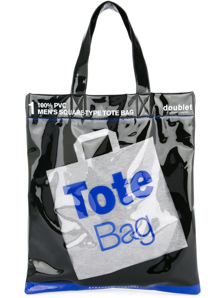 Doublet Deadstock Package Tote - Grey