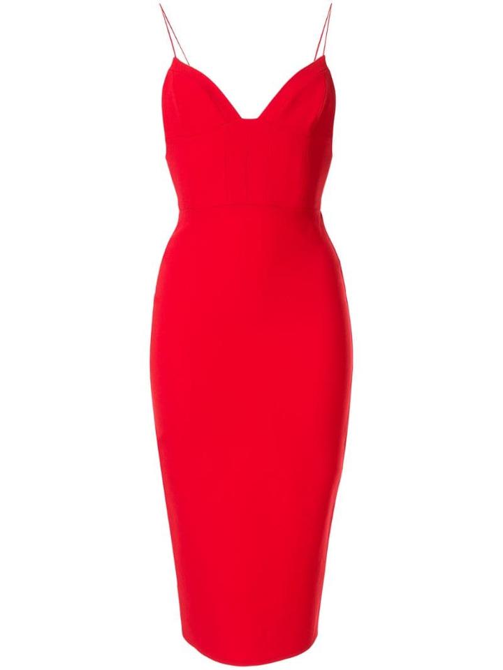 Alex Perry Mercer Dress - Red