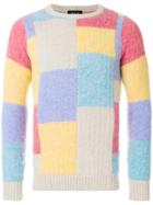 Howlin' Patchwork Knit Jumper - Multicolour