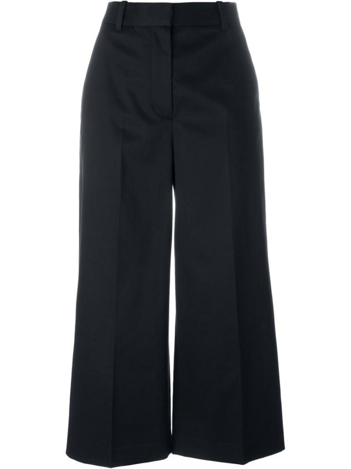 3.1 Phillip Lim Tailored Culottes, Women's, Size: 4, Blue, Cotton/polyurethane