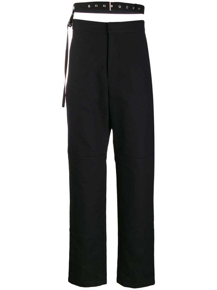 Ambush Statement Belt Loose-fit Trousers - Black