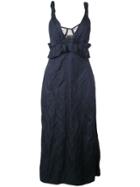 Brock Collection Placida Sleeveless Dress - Blue