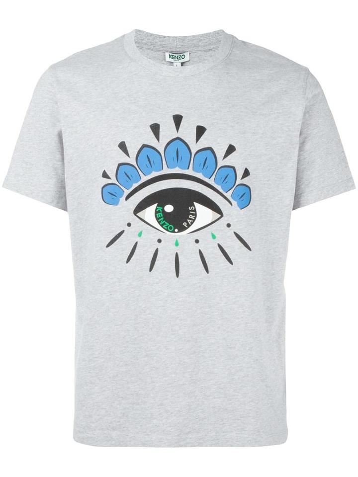 Kenzo Eye T-shirt, Men's, Size: Large, Grey, Cotton