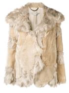 Stella Mccartney Faux Fur Coat - White