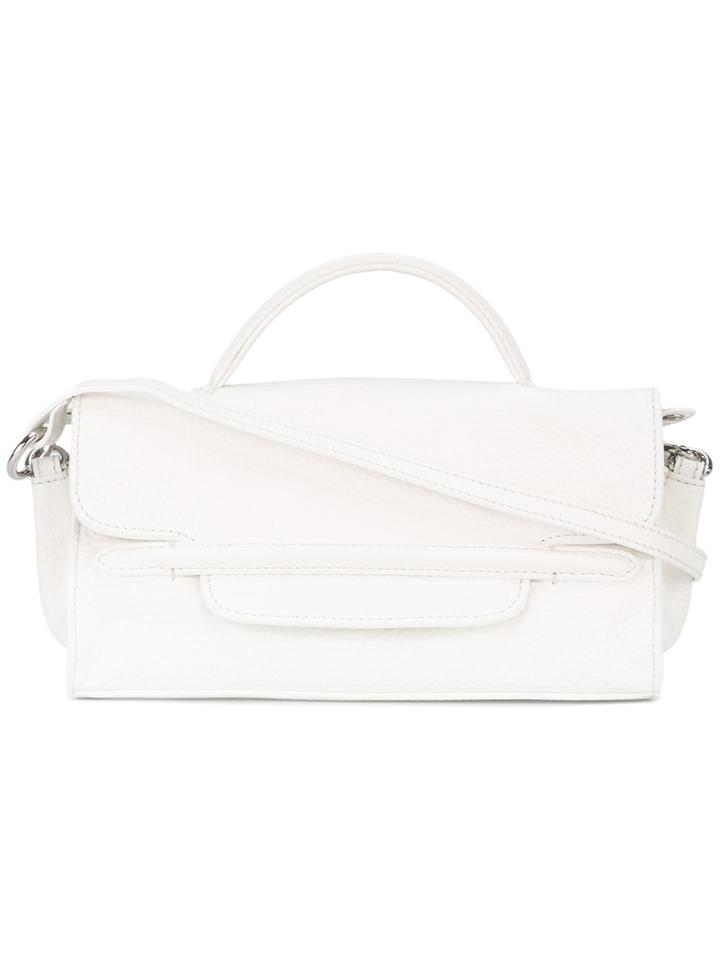 Zanellato Removable Shoulder Strap Tote, Women's, White, Leather