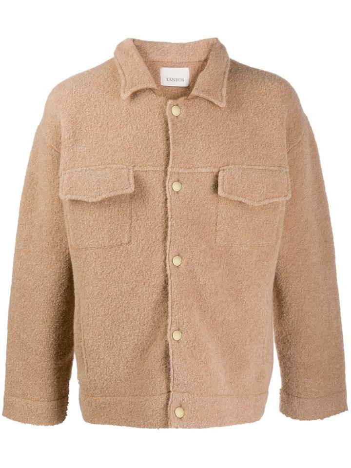 Laneus Lightweight Knit Jacket - Neutrals
