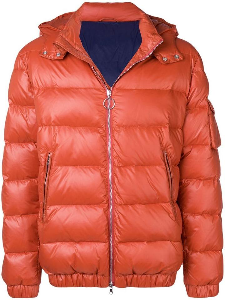 Eleventy Classic Puffer Jacket - Orange