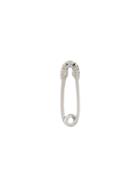 Sydney Evan Safety Pin Earring - Silver