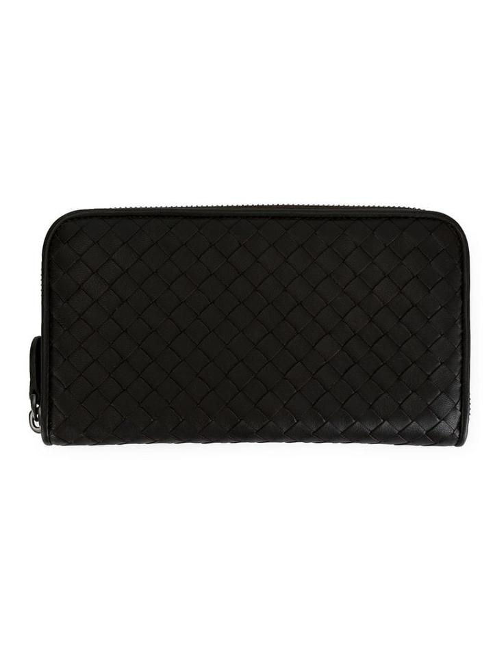 Bottega Veneta Espresso Intrecciato Nappa Zip-around Wallet - Brown