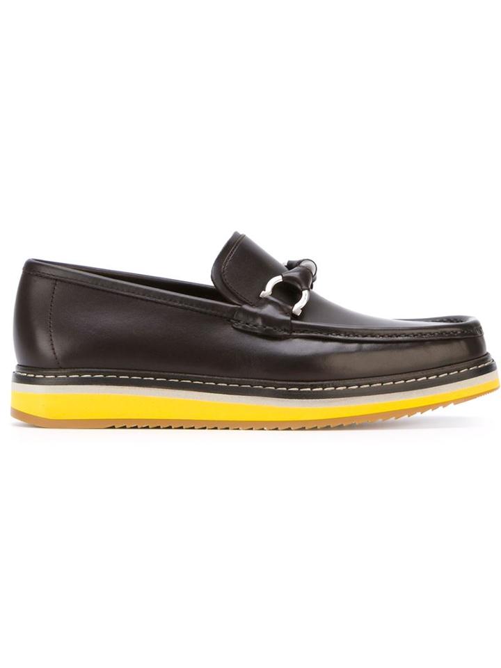 Salvatore Ferragamo 'hickory' Loafers