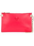 Versace Medusa Wrist Clutch - Red