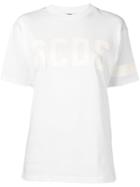 Gcds Tonal Logo Print T-shirt - White
