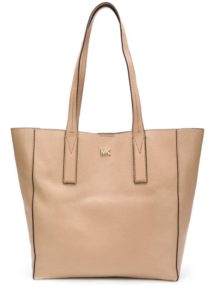 Michael Michael Kors Leather Tote Bag - Neutrals