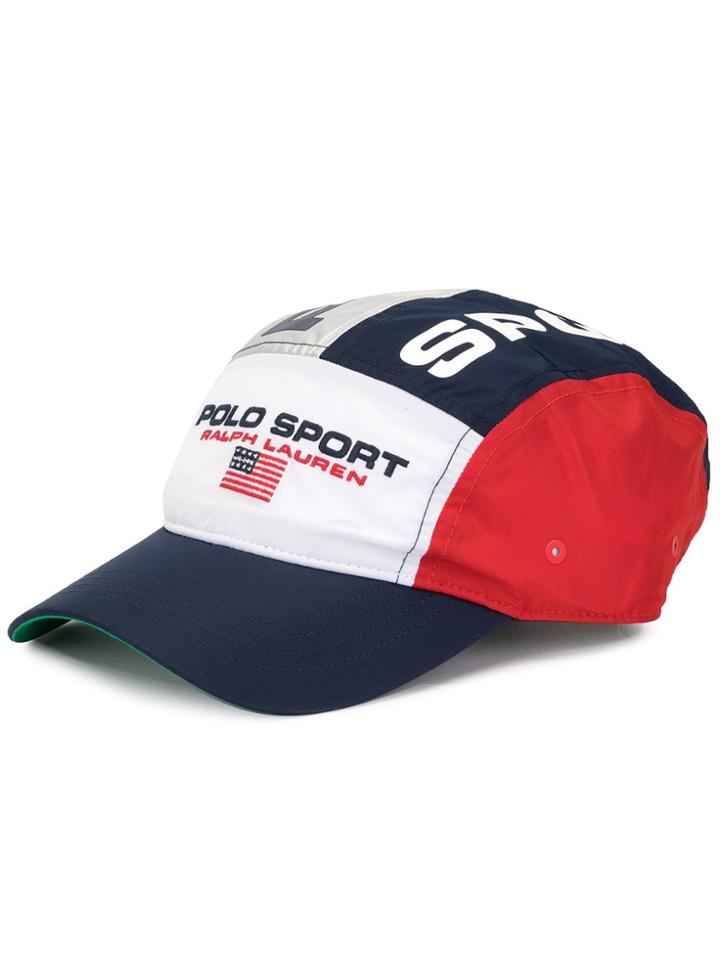 Ralph Lauren P-wing Logo Print Baseball Cap - Multicolour