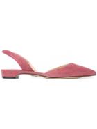 Paul Andrew The Rhea Ballerinas - Pink & Purple