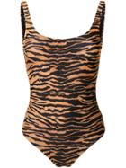 Moschino Tiger Print Swimsuit - Multicolour
