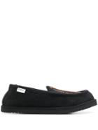 Suicoke Embroidered Loafers - Black