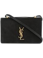 Saint Laurent Small 'dylan Monogram' Shoulder Bag, Women's, Black, Calf Leather