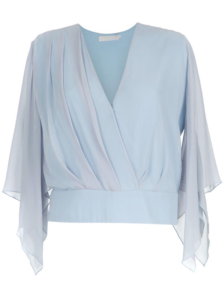 Giuliana Romanno Silk Blouse - Blue