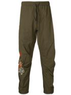 Maharishi Oriental Print Track Pants - Green