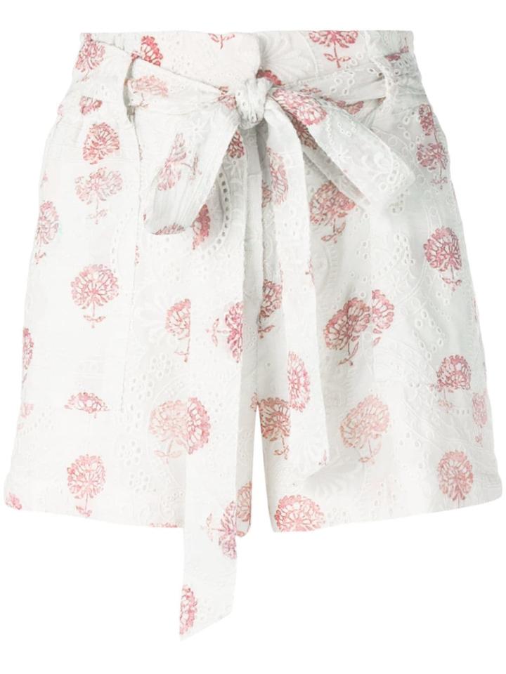 Hemant And Nandita Venus High-waist Shorts - Neutrals