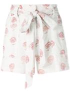 Hemant And Nandita Venus High-waist Shorts - Neutrals