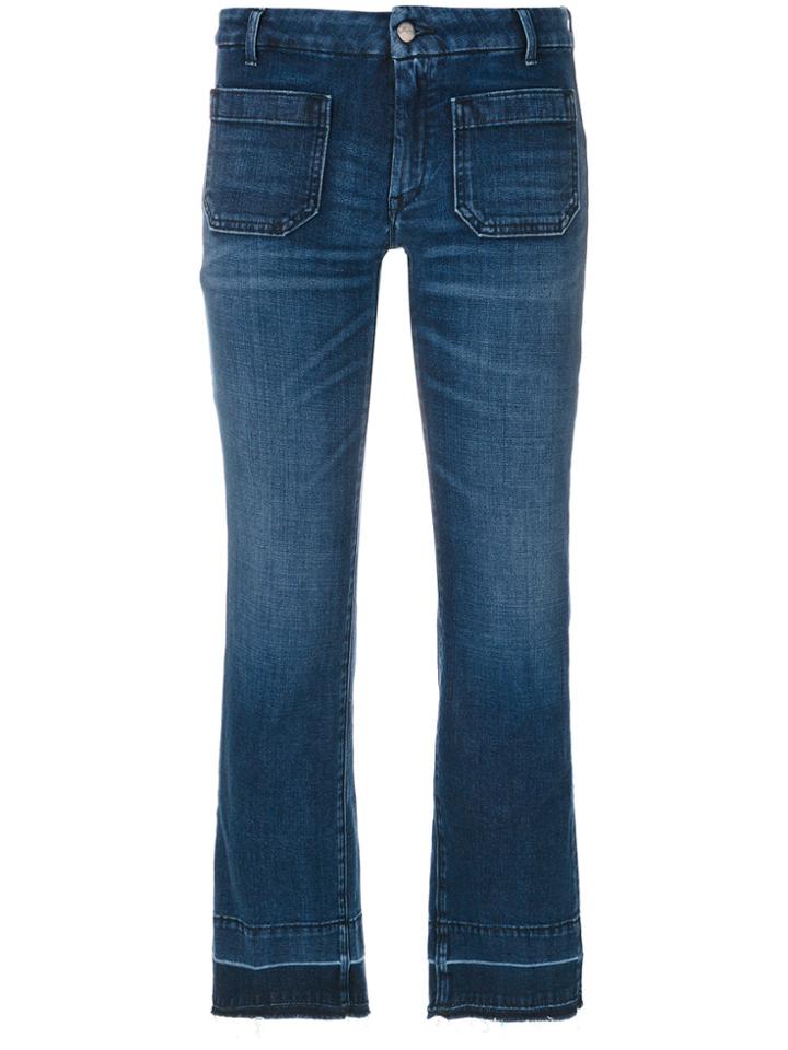 The Seafarer Kick Flare Jeans - Blue
