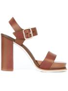 Tod's Buckled Sandals - Brown