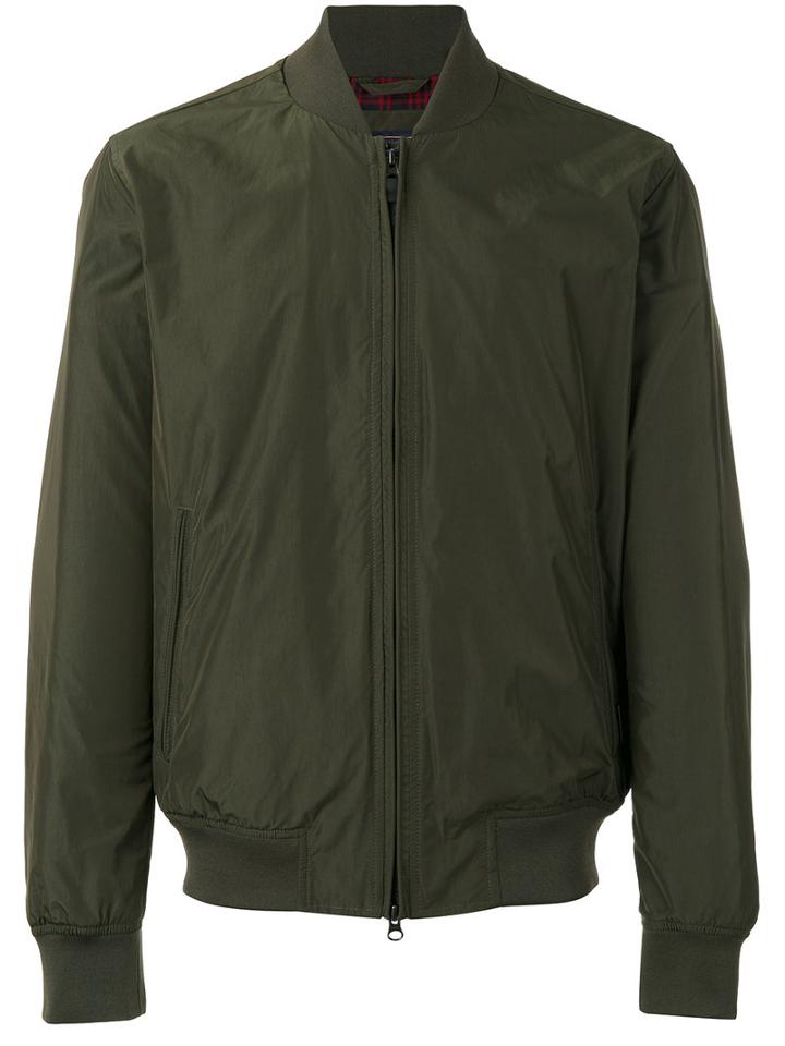 Woolrich - Shell Bomber Jacket - Men - Cotton/polyamide/polyester - Xl, Green, Cotton/polyamide/polyester