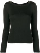 Gucci Vintage 2000's Knitted Sweater - Black
