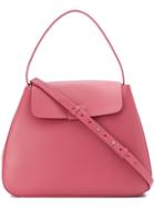 Nico Giani Large Foldover Tote - Pink & Purple