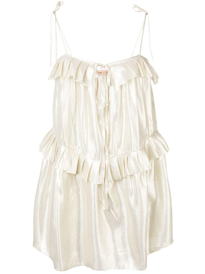 Maggie Marilyn Heart Of Gold Cami Top - Neutrals