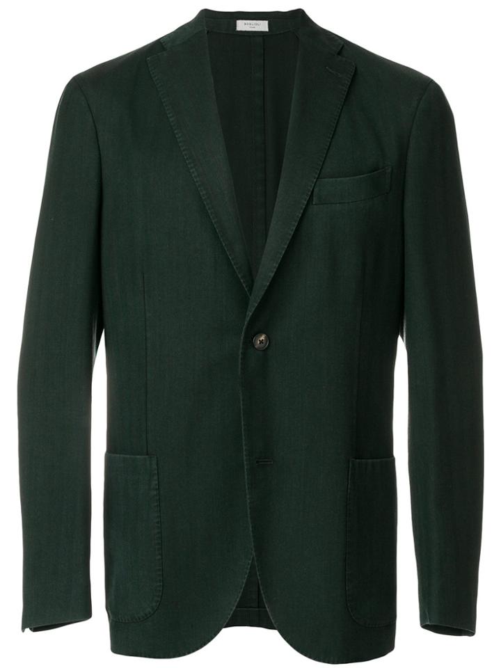 Boglioli Patch Pocket Blazer - Grey