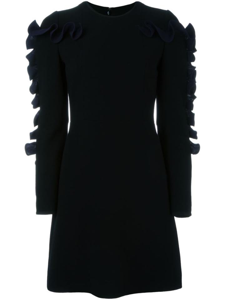 Victoria Victoria Beckham Ruffle Detail Dress