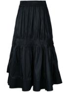 Irene - Taffeta Skirt - Women - Silk - 38, Black, Silk