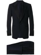 Tom Ford Fitted Waist Suit - Blue