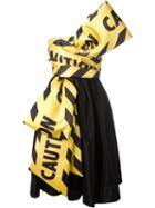 Moschino Caution Bow Dress