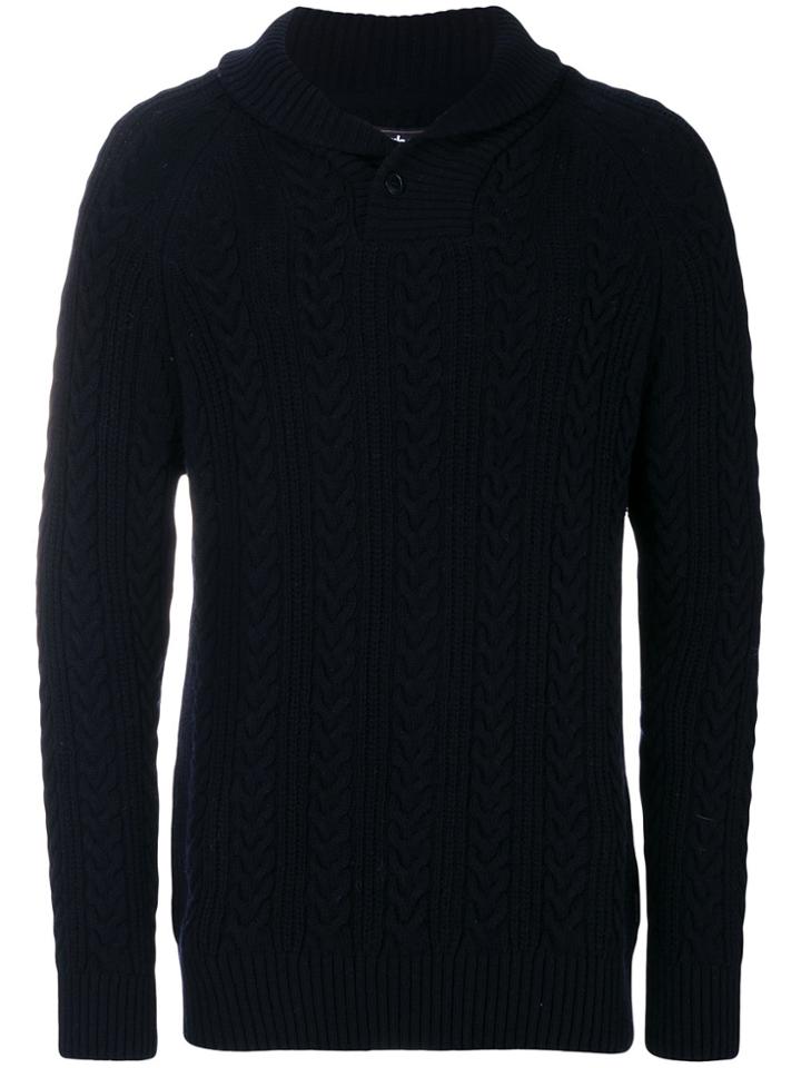 Barbour Shawl Jumper - Black