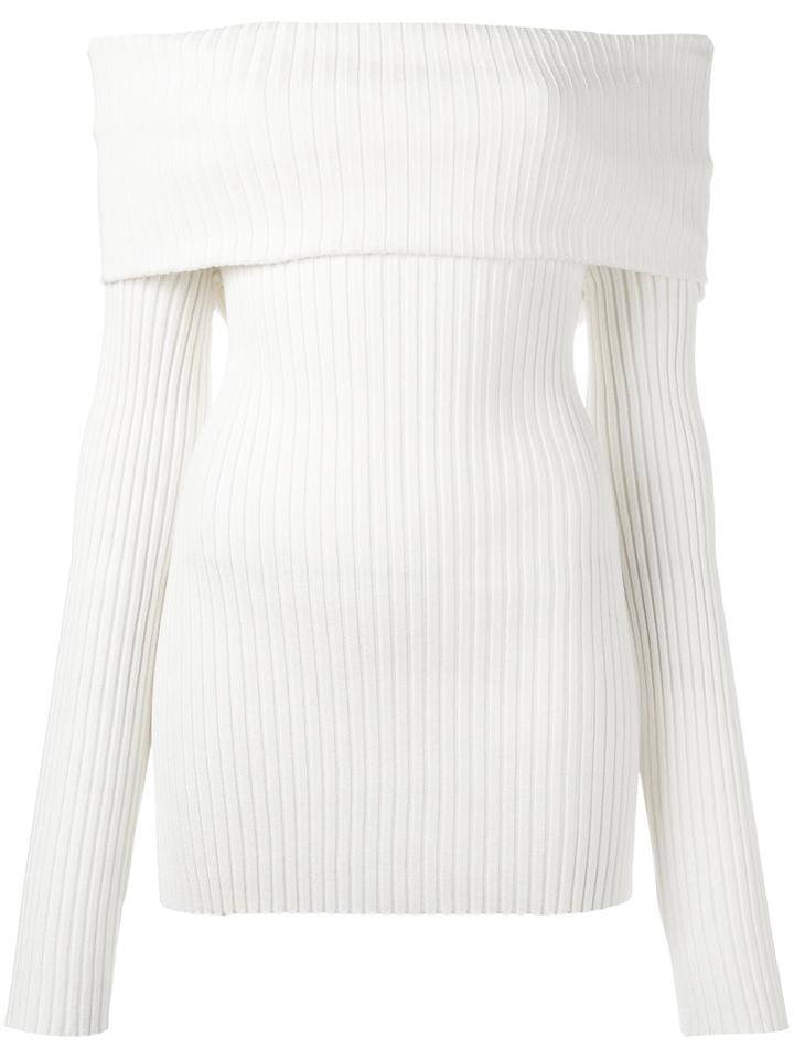 The Row Tulah Jumper, Women's, Size: Medium, White, Silk/cotton/polyester