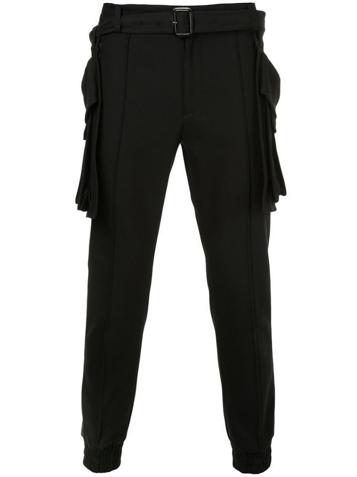 Juun.j Layered Trousers - Black