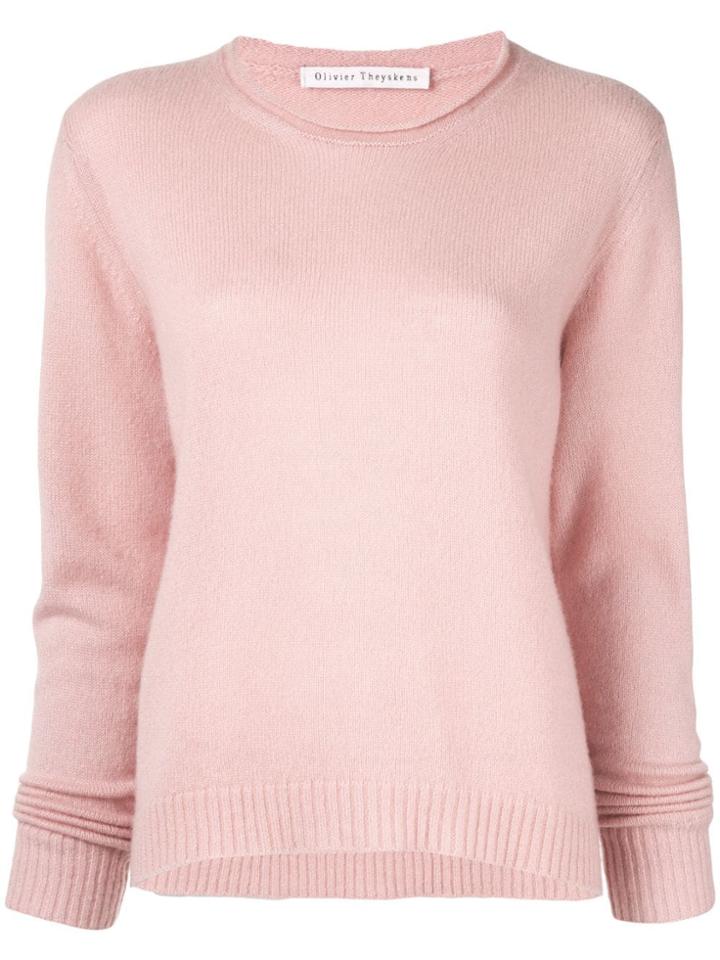 Olivier Theyskens Relaxed Jumper - Pink