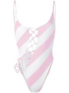 Sian Swimwear - Jada One Piece - Women - Polyamide/spandex/elastane - L, White, Polyamide/spandex/elastane